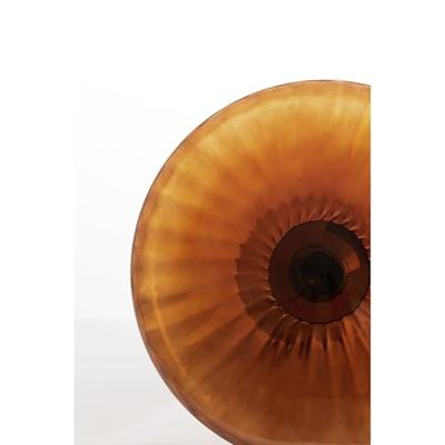 Light & Living TafellampPleat goud met bruin Ø 30cm - 1882164 - thumbnail