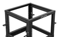 Lanberg OR01-6109-B rack 9U Vrijstaande rek Zwart - thumbnail