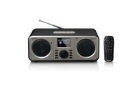 Lenco DAR-030 - DAB+ Radio - Bluetooth V.5 - DAB+ en FM ontvanger - 10 voorkeuzezenders - 2 x 3 Watt RMS - Afstandsbediening - Alarm Functie - Zwart - thumbnail