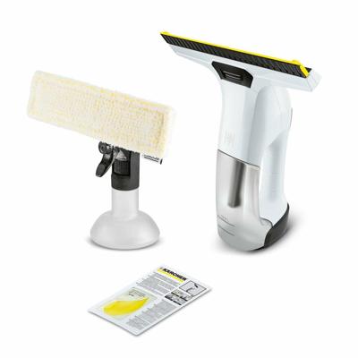 Kärcher WV 6 Plus elektrische raamreiniger 0,15 l Zilver, Wit Kärcher WV 6 Plus elektrische raamreiniger 0,15 l Zilver, Wit