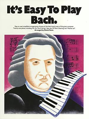 Hal Leonard It&apos;s Easy To Play Bach pianoboek