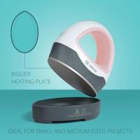 Loklik Mini Heat Press Verwarmingspers Pink - thumbnail