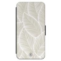 iPhone 16 Pro flipcase - Palm leaves beige - thumbnail