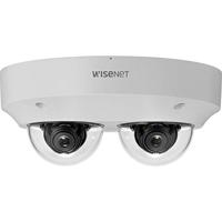 HANWHA TECHWIN AMERICA Netwerk Vandaal Outdoor Multi-Sensor Multi-Directional Dome Camera, (5Mp X 2 Sens - thumbnail