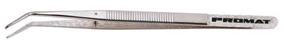 Promat/Tecwerk Collegepincet | totale lengte 155 mm | gebogen vernikkeld - 4000810468