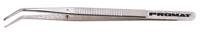 Promat/Tecwerk Collegepincet | totale lengte 155 mm | gebogen vernikkeld - 4000810468 - thumbnail