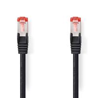 Nedis CCGP85221BK05 Cat6 S/ftp-netwerkkabel Rj45 Male - Rj45 Male 0,5 M Zwart - thumbnail