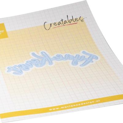 Marianne Design • creatable fijne kerst gebogen