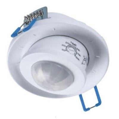 Kantelbare PIR Bewegingssenor Wit - Inbouw - Max 800 Watt - IP20 Kantelbare PIR Bewegingssenor Wit - Inbouw - Max 800 Watt - IP20