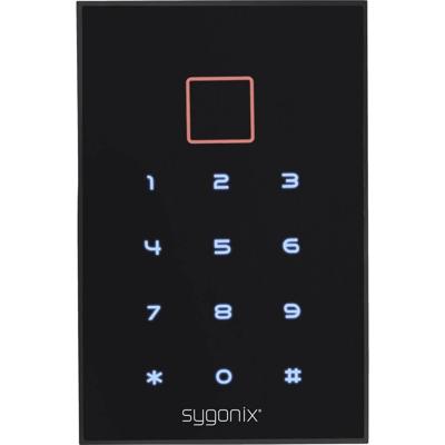 Sygonix SY-3435062 Codeslot Oppervlakmontage 12 V/DC IP66 Met verlicht toetsenbord, Met touchscreen