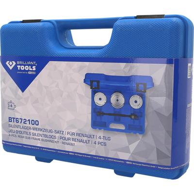 Brilliant Tools BT672100 Silentlager-gereedschapsset, voor Renault, 4-delig