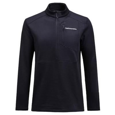 Peak Performance Trail Polartec Half Zip Trui Heren Black XL Peak Performance Trail Polartec Half Zip Trui Heren Black XL