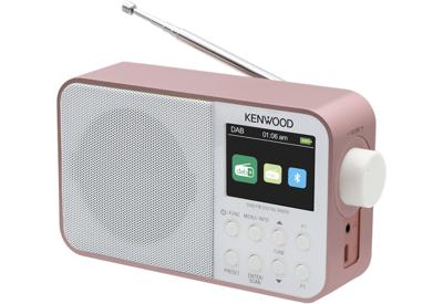 Kenwood CR-M30DAB-R DAB+ Radio Roze/Wit