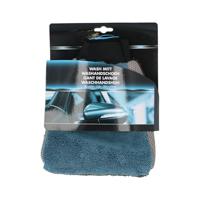 Protecton washandschoen microvezel bi-color - comfortabele pasvorm - beter contact tussen hand en oppervlak - verschillende kanten - zacht absorberende materiaal - optimale wateropname - veilig voor alle oppervlakken - wasbaar in de wasmachine - thumbnail