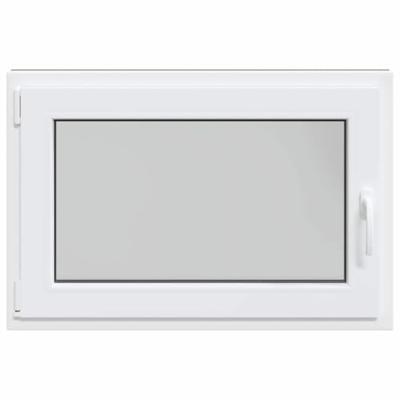 Kelderraam "RISOR" 90x60 cm draaikiep-1/2 DIN links antraciet