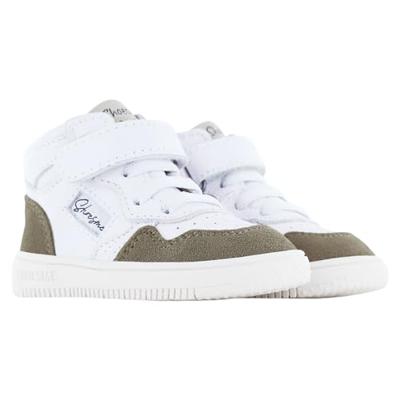 ShoesMe BN24S008-D white taupe Wit maat 20