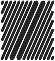 REFLECTIVE BERLIN reflex-stickers "shapes" refl.sticker refl.berlin universal black - thumbnail