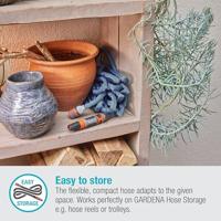 GARDENA textielslang liano xtreme 15 m set (donkergrijs/oranje) - thumbnail