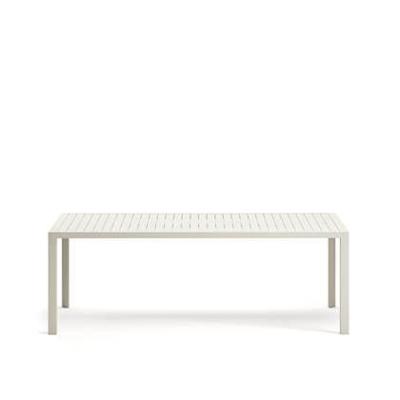 Kave Home Tuintafel 'Culip' 220 x 100cm, kleur Wit