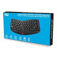 Adesso Tru-Form Media 3150 toetsenbord RF Draadloos QWERTY Engels, Amerikaans Engels Zwart - thumbnail