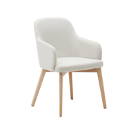 Kave Home Eetkamerstoel 'Nelida' kleur Beige - thumbnail