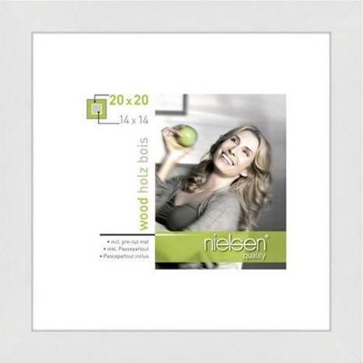 Nielsen Fotolijst 8988052 Apollon Wit 20x20 / 14x14 cm Nielsen Fotolijst 8988052 Apollon Wit 20x20 / 14x14 cm