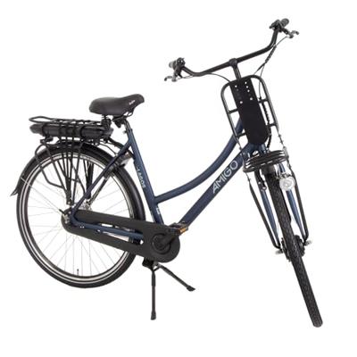 AMIGO E Lagos T3 28 Inch 50 cm Dames 7V Rollerbrake Matblauw