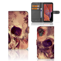 Telefoonhoesje met Naam Samsung Galaxy Xcover 5 Skullhead - thumbnail