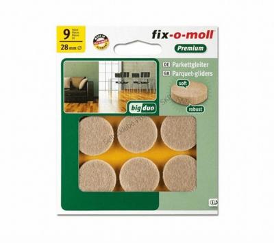 Fix-o-moll viltglijder Ø 28mm beige