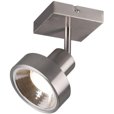 LED Plafondspot - Trion Leonida - GU10 Fitting - 1-lichts - Vierkant - Mat Nikkel - Aluminium LED Plafondspot - Trion Leonida - GU10 Fitting - 1-lichts - Vierkant - Mat Nikkel - Aluminium