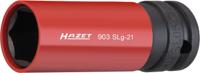 HAZET Krachtdopsleutel 903SLG-21 · 1/2 inch (12,5 mm) vierkant hol · Buiten-zeskant-tractieprofiel · SW 21 mm - thumbnail
