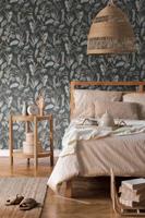 Livingwalls House of Turnowsky - Zwart - Jungle Behang - 388983 - thumbnail