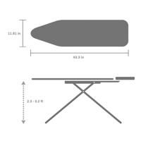 Brabantia strijkplank A 110x30 SH - thumbnail