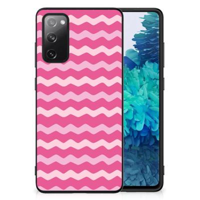Samsung Galaxy S20 FE Back Case Waves Pink