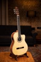Ortega Family Series Pro RCE141NT Guitar E/A klassieke gitaar met gigbag - thumbnail