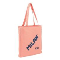 Stoffen tas Milan Roze 38 x 36 x 6,5 cm - thumbnail