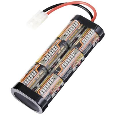 Reely NiMH accupack 7.2 V 3000 mAh Aantal cellen: 6 Stick Tamiya Reely NiMH accupack 7.2 V 3000 mAh Aantal cellen: 6 Stick Tamiya