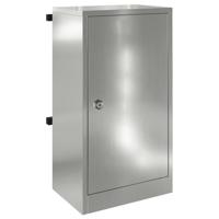 Brievenbus Zwart 30 x 23 x 55 cm Gegalvaniseerd staal - thumbnail