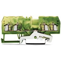 WAGO 280-837/999-950 Aardingsklem 5 mm Spanveer Toewijzing: Terre Groen, Geel 100 stuk(s) - thumbnail