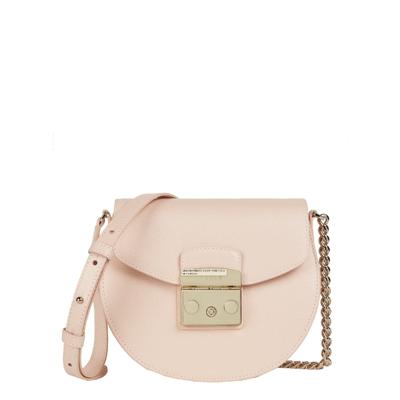 Furla Metropolis Mini Crossbody Round candy rose Damestas Furla Metropolis Mini Crossbody Round candy rose Damestas