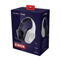 Trust GXT 415 Zirox Over-ear gamingheadset Headset Wit - thumbnail