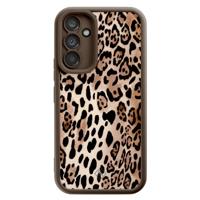 Samsung Galaxy A34 bruine case - Golden Wildcat - thumbnail