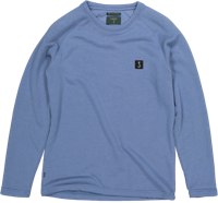 Butcher of Blue sweater met logo blauw - thumbnail