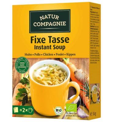 Natur Compagnie Instant soup kip bio 34 Gram