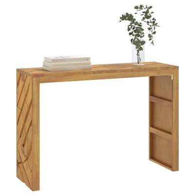 Wandtafel 110x35x75 cm massief teakhout Wandtafel 110x35x75 cm massief teakhout