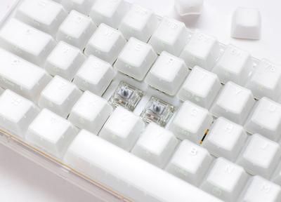 Ducky One 3 Aura White SF toetsenbord USB Wit Ducky One 3 Aura White SF toetsenbord USB Wit