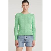 POLO Ralph Lauren kabeltrui groen - thumbnail