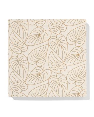 HEMA Servetten 33x33cm papier botanisch - 20 stuks
