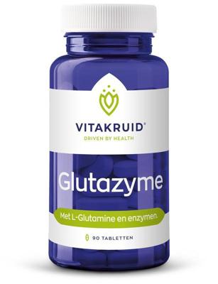 Vitakruid Glutazyme oa Spijsverteringsenzymen en L-Glutamine Tabletten