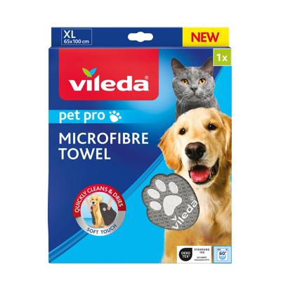 Vileda PET PRO L microvezel handdoek voor huisdieren